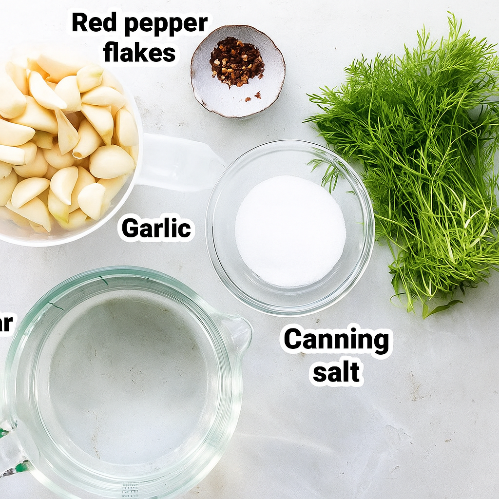 20250727 1826 Pickling Ingredients