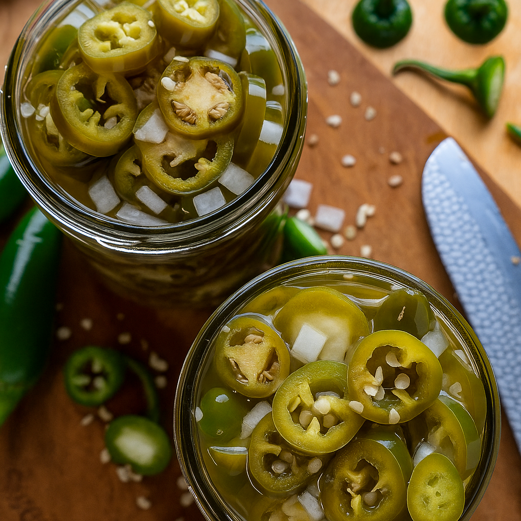 20250727 2320 Pickled Jalapenos in