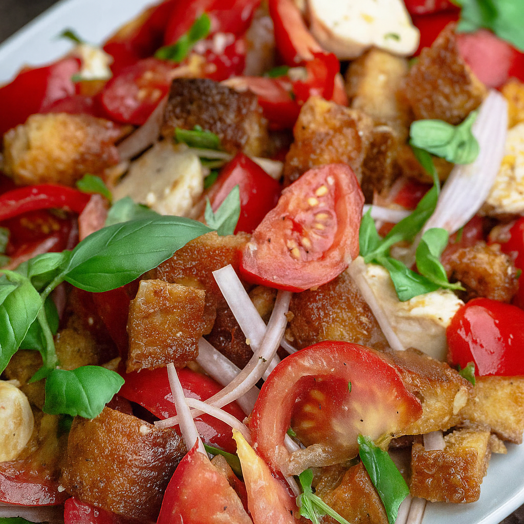 20250729 1443 Panzanella Salad Delight remix 01k1b6pe7gevgvt6rnrwxfexq3 1
