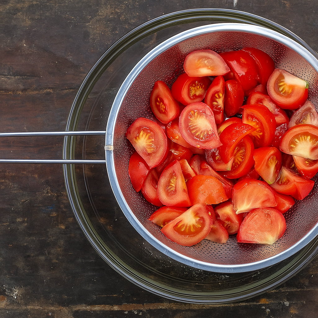 20250729 1444 Sliced Tomatoes in