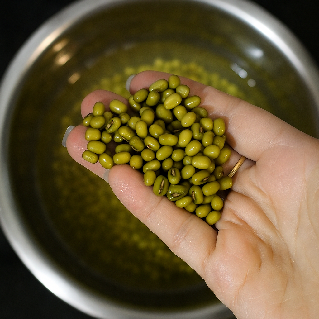 20250731 1158 Holding Green Mung