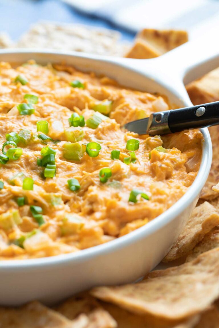 Healthy Buffalo Chicken Dip