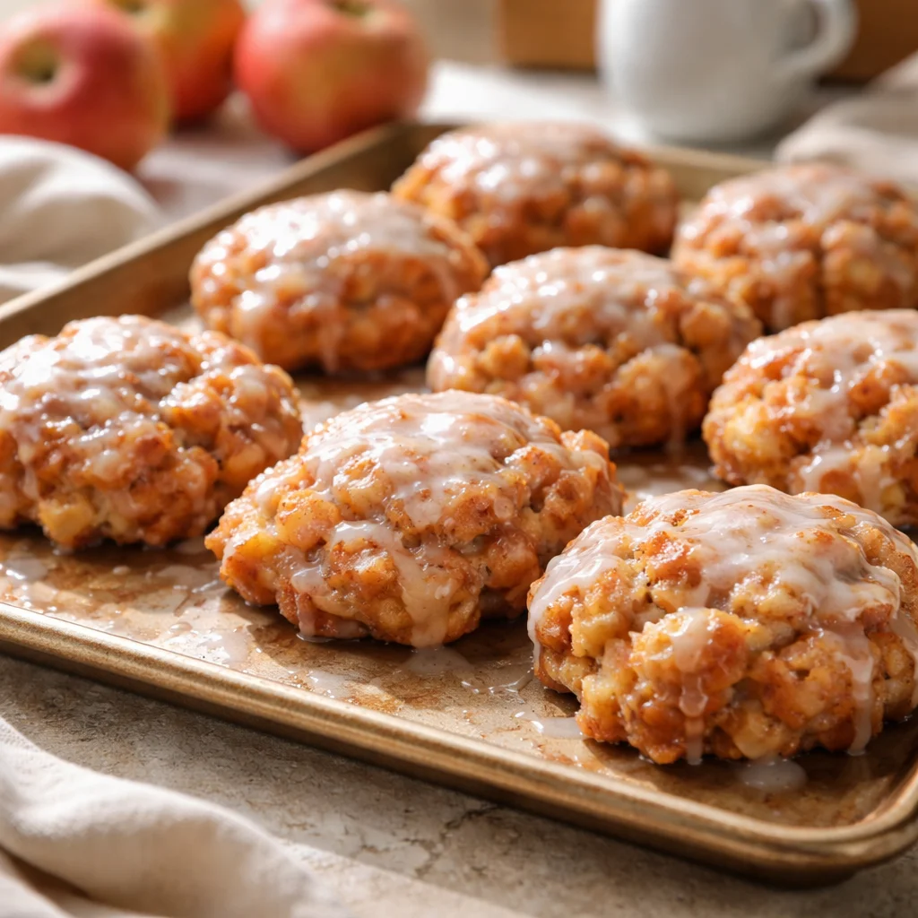Irresistible Baked Apple Fritters