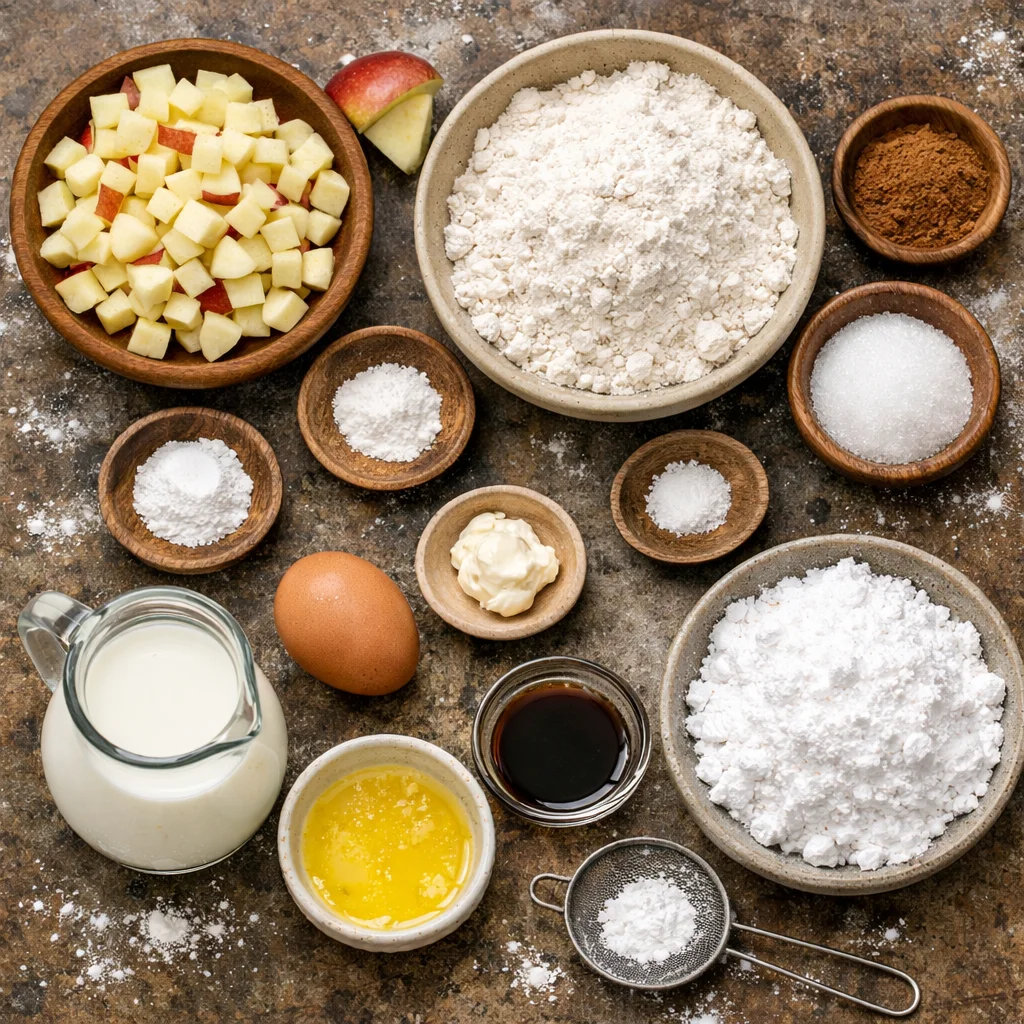 Irresistible Baked Apple Fritters