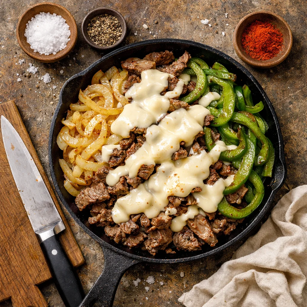 Mouthwatering Philly Steak & Cheese Fries You&rsquo;ll Crave!