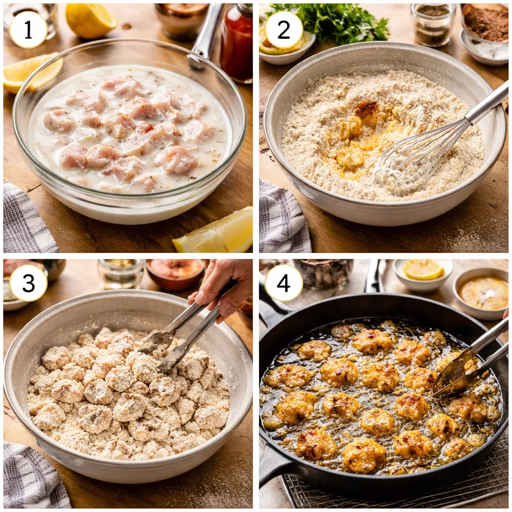 Savor the Crunch: Delicious Fried Alligator Bites