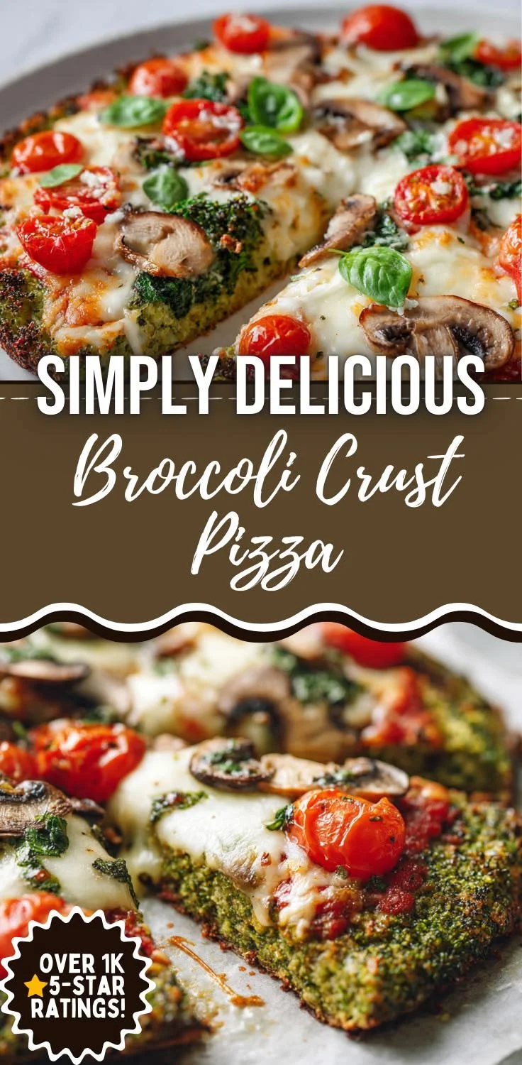 Broccoli Crust Pizza