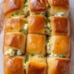 Delicious Crab Rangoon Hawaiian Rolls served on a platter.